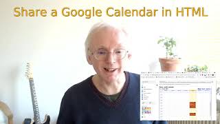 Integrate a Google Calendar in HTML [upl. by Mackintosh815]