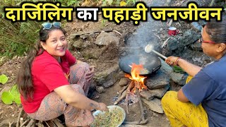 दार्जिलिंग के पहाड़ों का जनजीवन  Darjeeling Village Lifestyle  Sushmita Chettri Vlogs [upl. by Melania]