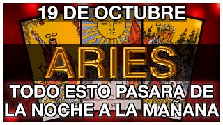 ARIES HORÓSCOPO DE HOY 😭💔😨 19 DE OCTUBRE 2024  ARIES HOY ♈ ARIES TAROT [upl. by Xuaegram]