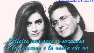 Albano Carrisi amp Romina Power quot FELICITA quot With LyricsHD [upl. by Ekard]