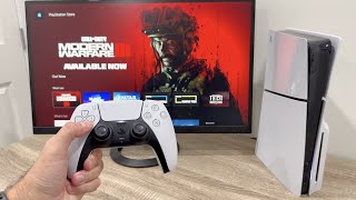 Setting Up My Call of Duty PS5 Slim for The First Time [upl. by Claudette]