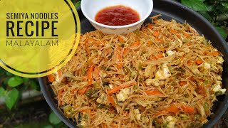 Vermicelli noodles Indian style  Semiya noodles  Breakfast 5 minute recipe  Malayalam recipe [upl. by Chasse]