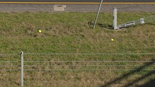 Police investigate baseballs rocks thrown onto Johnson County highway [upl. by Woods]