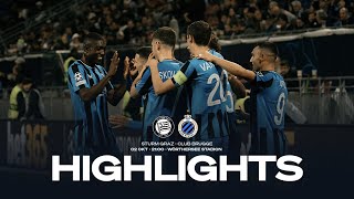 STURM GRAZ  CLUB BRUGGE  HIGHLIGHTS  20242025 [upl. by Eloise]