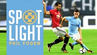 PHIL FODEN DEBUT  Every Touch vs Manchester United  Man City 02 Man United [upl. by Laing134]