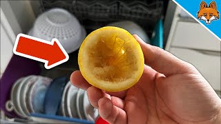 Throw Lemons in the Dishwasher and WATCH WHAT HAPPENS💥Genius🤯 [upl. by Koerner677]