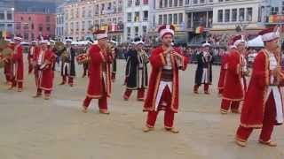 İznik Mehter ve Kılıç Kalkan Takımı Belçika Mons Konseri Giriş [upl. by Imre]