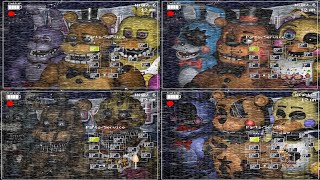 FNaF 2 but every Mod the Stage is changed FNaF 2 Mods [upl. by Heyman]