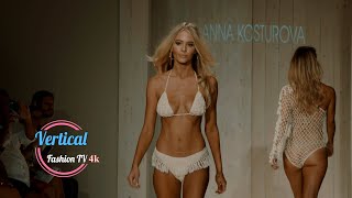 4k60 ANNA KOSTUROVA Collection EP1 Miami Swim week  part1 [upl. by Madi850]