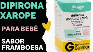 DIPIRONA MONOIDRATADA PARA BEBÊ medicamentoprabebe [upl. by Docile]