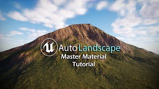 Unreal Engine Landscape Master Material Tutorial  UE4 Tutorial [upl. by Isola]