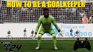 FC 24  GOALKEEPER TUTORIAL [upl. by Adnawt]