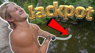 We Found The Ultimate Jackpot While Magnet Fishing [upl. by Evoy]