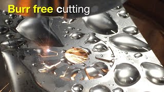 Burr free laser cutting  Gratfreies Laserschneiden [upl. by Sualkcin351]