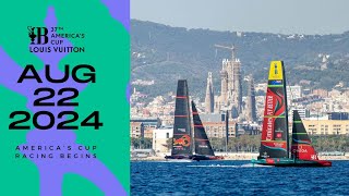 Americas Cup 2024 Live Stream  Louis Vuitton Cup Round Robin  Day2 Live [upl. by Enylodnewg]