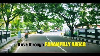 Drive through Kochi  Panampilly Nagar [upl. by Ahseinat165]