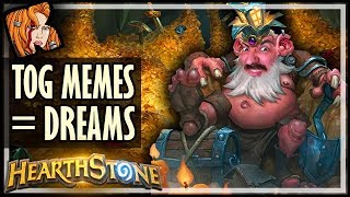 TOG MEMES  DREAMS  Rise of Shadows Hearthstone [upl. by Dnalrag]