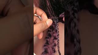 How to make passion twist braids hairtutorial passion youtubers subscribe [upl. by Quick368]