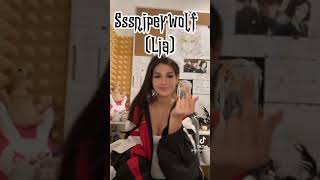 Sssniperwolf vs Vegan teacher LOVE YOU LIAA [upl. by Enilrem]