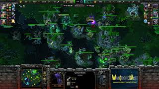 HappyUD vs StarbuckHU  Warcraft 3 Classic  RN7650 [upl. by Quillan88]