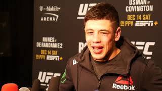 Brandon Moreno PostFight Interview [upl. by Anitac]