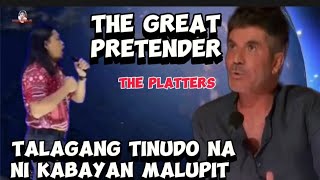 THE GREAT PRETENDER BY THE PLATTERS AMERICAN GOT TALENT AUDITIONS PARODY TRENDING [upl. by Latoye757]