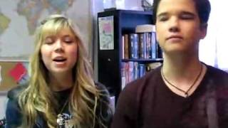 iCarlyBloopers RAPPIN WITH NATHAN KRESS BABY [upl. by Arivle]