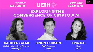 UETH Presents Exploring the Convergence of Crypto x AI [upl. by Kingdon]