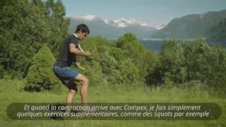 Kilian Jornet X Compex  renforcement quadri  Entraînement de Champion [upl. by Riek]