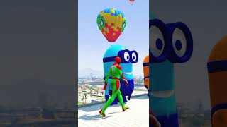 GTA 5 Epic Water Ragdolls  SpiderMan JumpsFails ep 950 [upl. by Iiette]