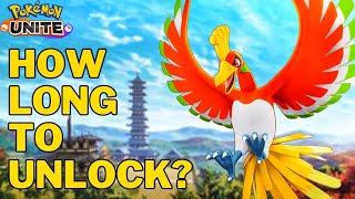 Unlocking HOOH In Pokemon Unite  How Long Did It Take [upl. by Renny]