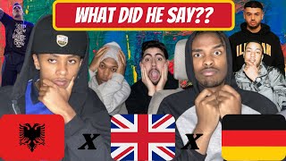 🇦🇱  Noizy feat Gzuz amp Dutchavelli  All Dem Talk Official Music Video  CANADIAN REACTION [upl. by Damali]