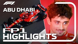 FP1 Highlights  2024 Abu Dhabi Grand Prix [upl. by Rubenstein]