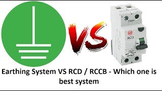 Earthing vs RCD  RCCB  Which one is best protection system HindiUrdu [upl. by Odraccir]