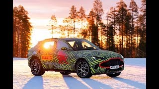 Aston Martin DBX SUV testing in Sweden [upl. by Artemahs581]