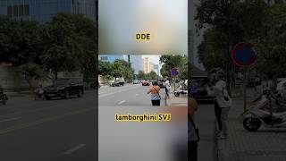 DDE SVJ going wild in Phnom Penh automobile lamborghini dde svj supercars [upl. by Assilrac]