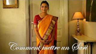 Comment Mettre Un Sari Ou Saree Indien 𑁍 Pankaj Sharma [upl. by Salchunas869]