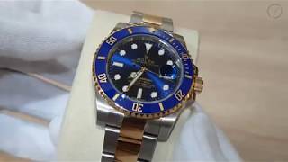 Rolex Submariner Steel amp Yellow Gold 116613LB [upl. by Carin]