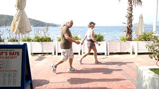 путь к морю Bitez Garden Life Hotel 4 Турция way to beach of the Bitez Garden Life Hotel Bodrum [upl. by Neitsirhc]