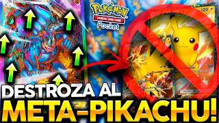 DESTROZA EL METAPIKACHU con DECK MACHAMPONIX  POKEMON TCG POCKET [upl. by Regor]