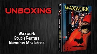 Waxwork Double Feature Nameless Medibook Unboxing [upl. by Jerz279]