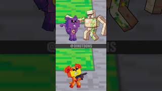 Good deeds of CATNAP amp DOGDAY Minecraft  Who you are Antztoons minecraftshorts funny catnap [upl. by Maddi]