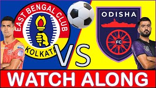 East Bengal vs Odisha FC Live eastbengal odishafc isl [upl. by Carlick]