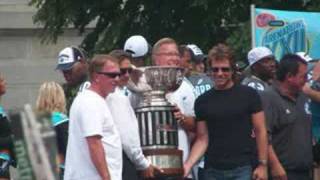 Jon Bon Jovi Philadelphia Soul Parade Slideshow [upl. by Norud]