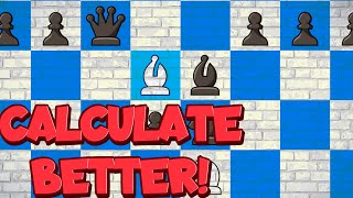 IMPROVE AT CHESS FAST  CALCULATION [upl. by Durant]