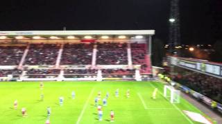 Matt Ritchie Goal 1 against Gillingham [upl. by Rasure555]