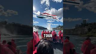 The Full Niagara Falls Tour Boat Experience 😱🇨🇦 shorts canada [upl. by Arekat]