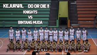 Semifinal Kejurwil Jakarta Timur KU16PA  Knights vs Bintang Muda Highlights [upl. by Ydnirb]