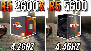 Ryzen 5 2600X vs Ryzen 5 5600  Any Difference [upl. by Nirad724]