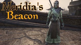 ESO Build Meridias Beacon  Undead Hunting Sun Mage [upl. by Curnin]